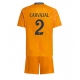 Real Madrid Daniel Carvajal #2 Replike Gostujuci Dres za djecu 2024-25 Kratak Rukav (+ Kratke hlače)